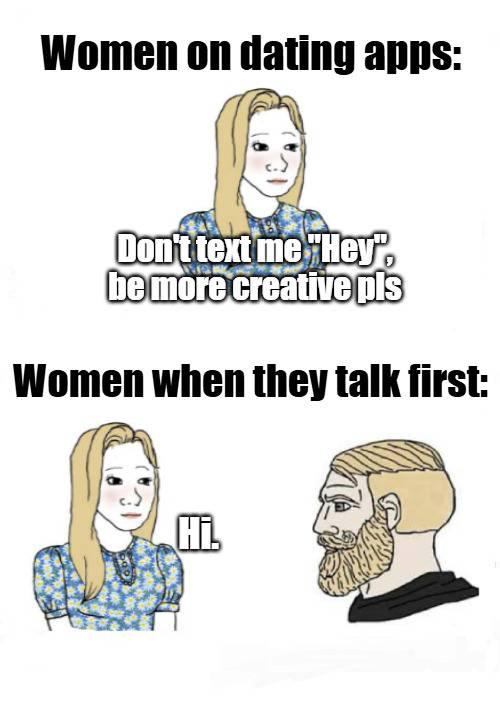Women in dating apps