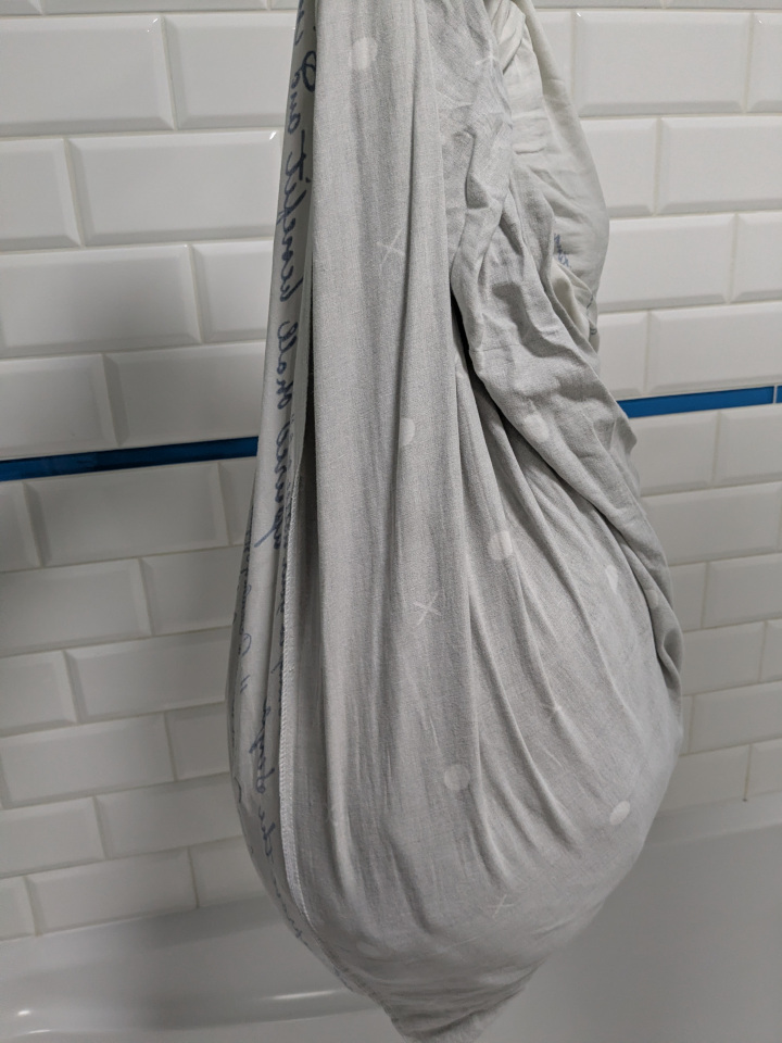 a cloth lump