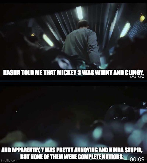 Mickey17 on his predecessors.